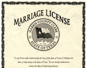 How to get a marriage license Houston-Wedding-Planner