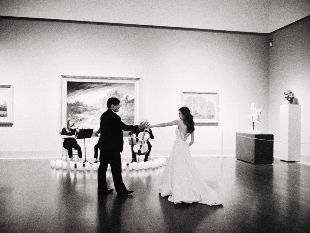PRIVATE FIRST DANCE accompanied by Third Floor Strings at The Museum of Fine Arts Houston