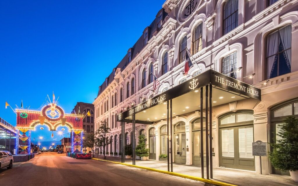 The Tremont House hotel in galveston