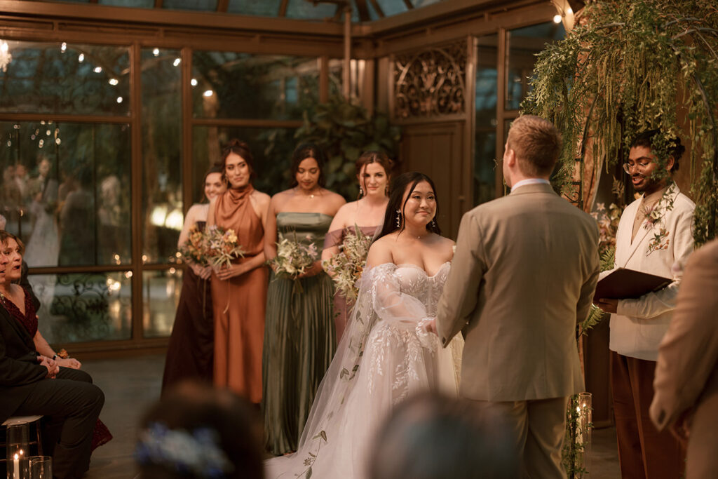 Bryan Museum garden wedding