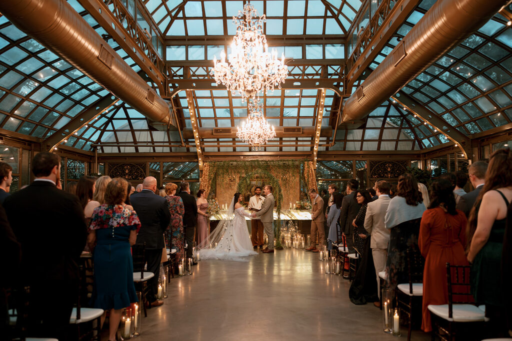 Bryan Museum garden wedding