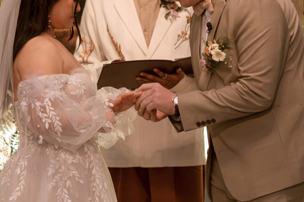 Bryan Museum garden wedding