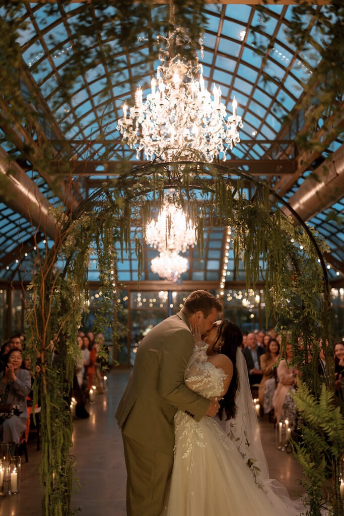 Bryan Museum garden wedding