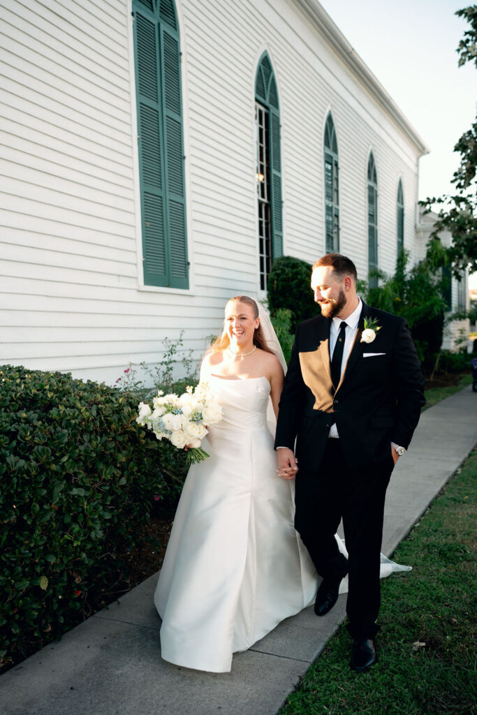 Real Wedding at Galveston City National Bank Museum