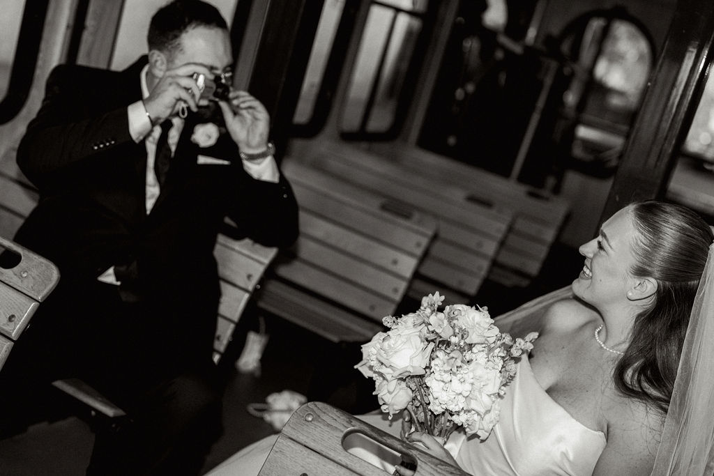 Real Wedding at Galveston City National Bank Museum